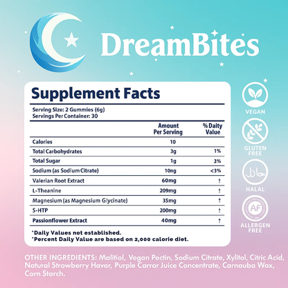 DreamBites – För dig som vill sova hela natten