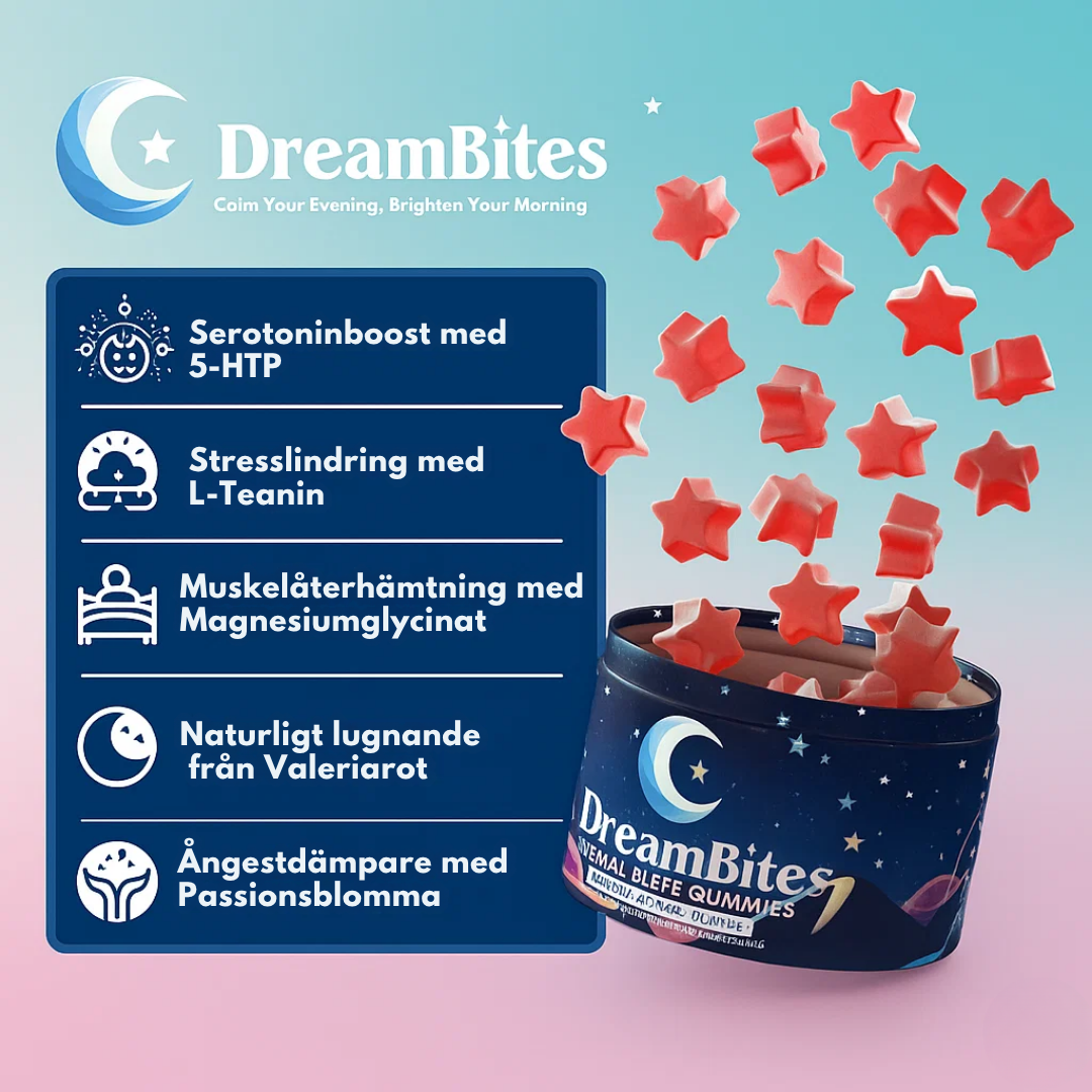 DreamBites – För dig som vill sova hela natten