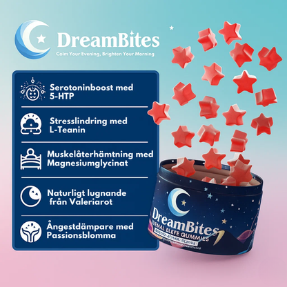 DreamBites – För dig som vill sova hela natten