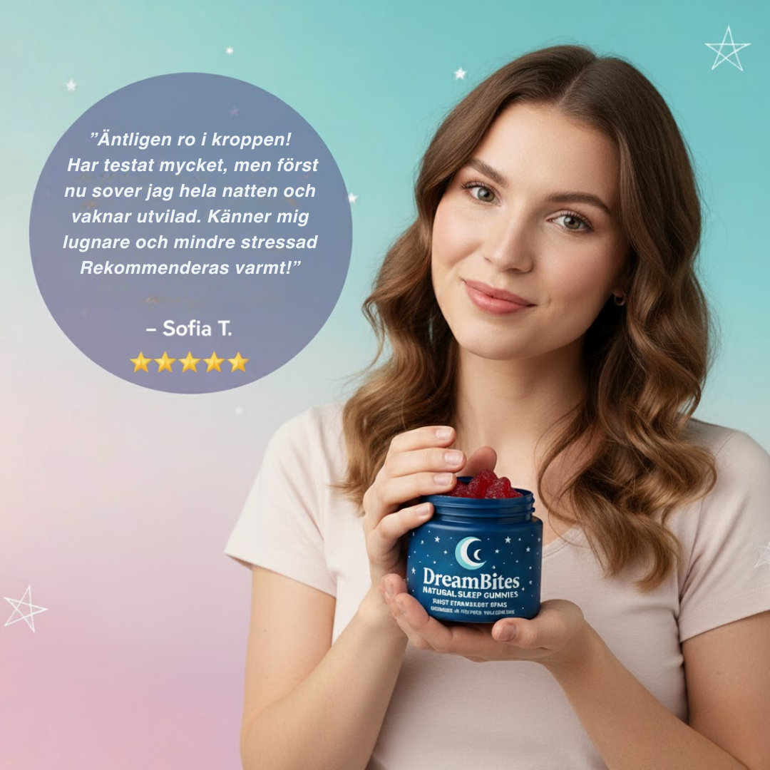 DreamBites – För dig som vill sova hela natten
